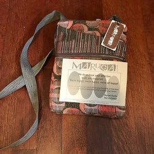 Maruca Design Pocket Bag - coral cross body